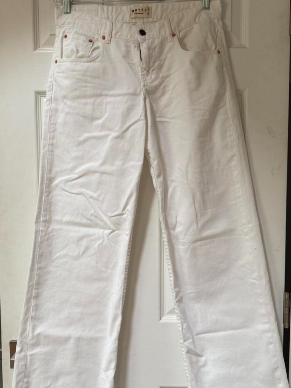 Motel Women's White Jeans